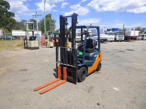 GA1292 - Circa 2009 Toyota 32-8FG15 1.5 Tonne LPG/Petrol Forklift