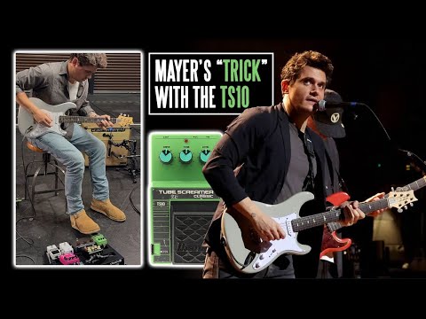 Mayer's New Small Pedalboard & A Demo Of A "Trick" He Does With The TS10 With Live Examples