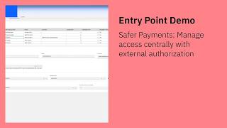 Safer Payments: Manage Access Centrally with External Authorization