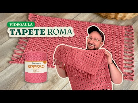 Crochet Roma Rug with Thickness 16 - by Marcelo Nunes