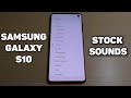 Samsung Galaxy S10 Stock Ringtones