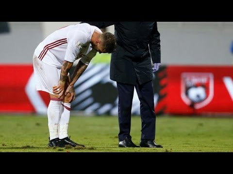 La lesión de rodilla de Sergio Ramos