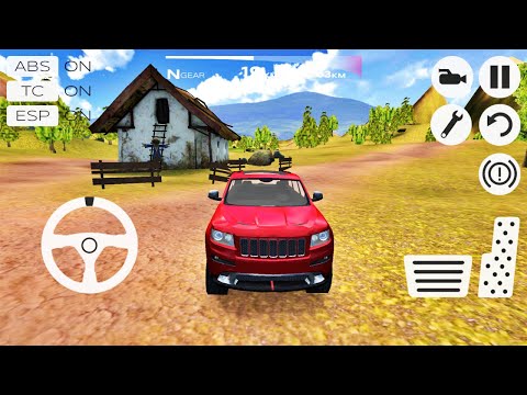 Extreme SUV Driving Simulator 3D: Red Suv Offroad Driving - Android GamePlay