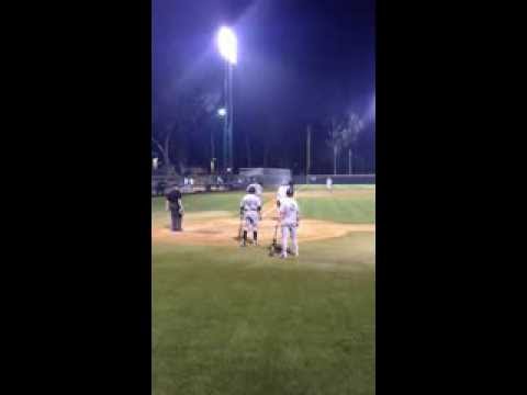 Brian Mundell hit a home run for Cal Poly's only run 2/21/2014