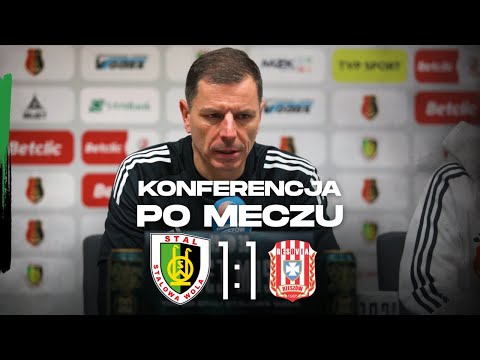 Konferencja po meczu: Stal Stalowa Wola - Resovia Rzeszów (1:1)