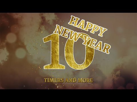 10 Second Happy New Year Countdown Timer 2026