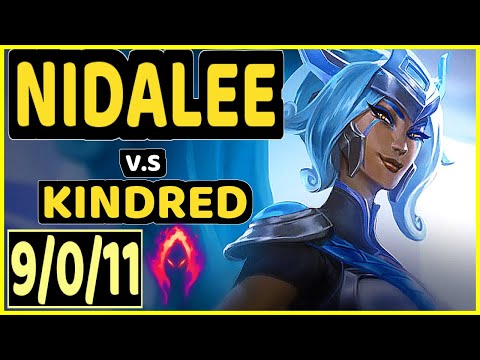 NIDALEE vs KINDRED - 9/0/11 KDA JUNGLE GAMEPLAY - KR Ranked MASTER