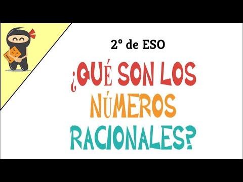 Números racionales - 1.- ¿Qué son los números racionales? - 2ºESO