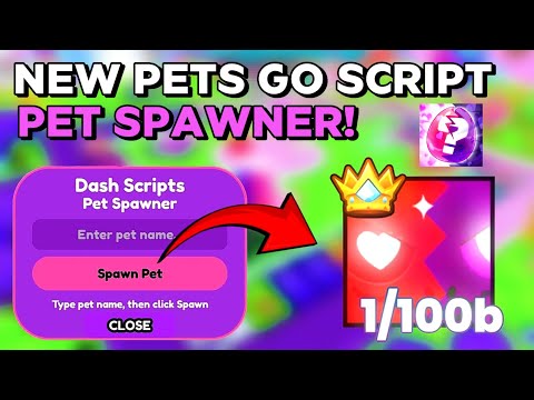 [NEW💔] Pets Go Script Pet Spawner 📜🔥 | Pastebin Link | Heartbreak Expansion 💔 | Keyless Latest 2025