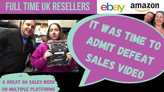 Simons Big Announcement Cuts Faye Off During This Sales Video | eBay Reseller UK