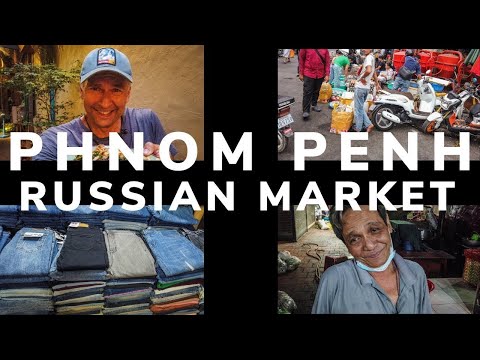 Join Me As I Explore The Russian Market In Phnom Penh!