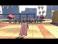 Gta 5 HOMELANDER Lazering Protestors Police Fight