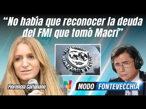 Polémica entre Florencia Carignano y Fontevecchia sobre el pago de la deuda