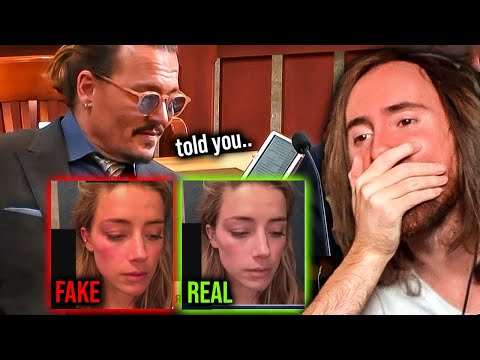 Johnny Depp Expert: How Amber Heard FAKED Abuse "Evidence" | Asmongold Reacts