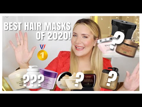 BEST HAIR MASKS OF 2020! I TRIED A NEW HAIR MASK EVERY...