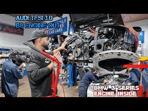 Audi Almost Ready for Engine Out | N20 Engine Rebuild at Mrik Auto