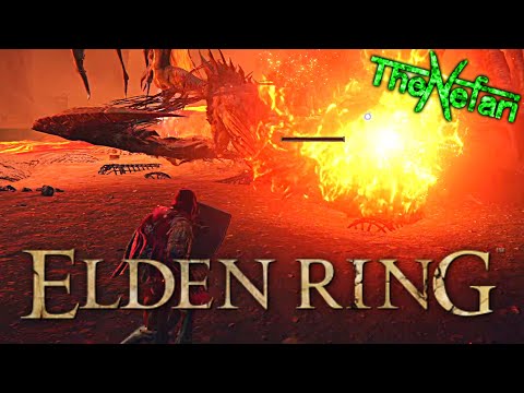 Godskin Noble and Magma Wyrm in Volcano Manor - Elden Ring Lets Play Part 121