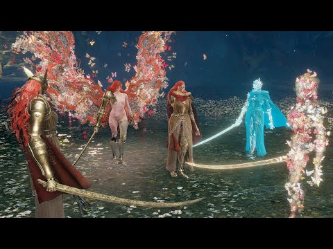 The Mini Battle Royale of ALL Malenia's Versions (With Grabs) - Elden Ring