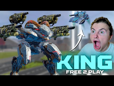 Ochokochi Gets EVEN Stronger... King Of F2P Meta With Bull Drone - Running Over | War Robots