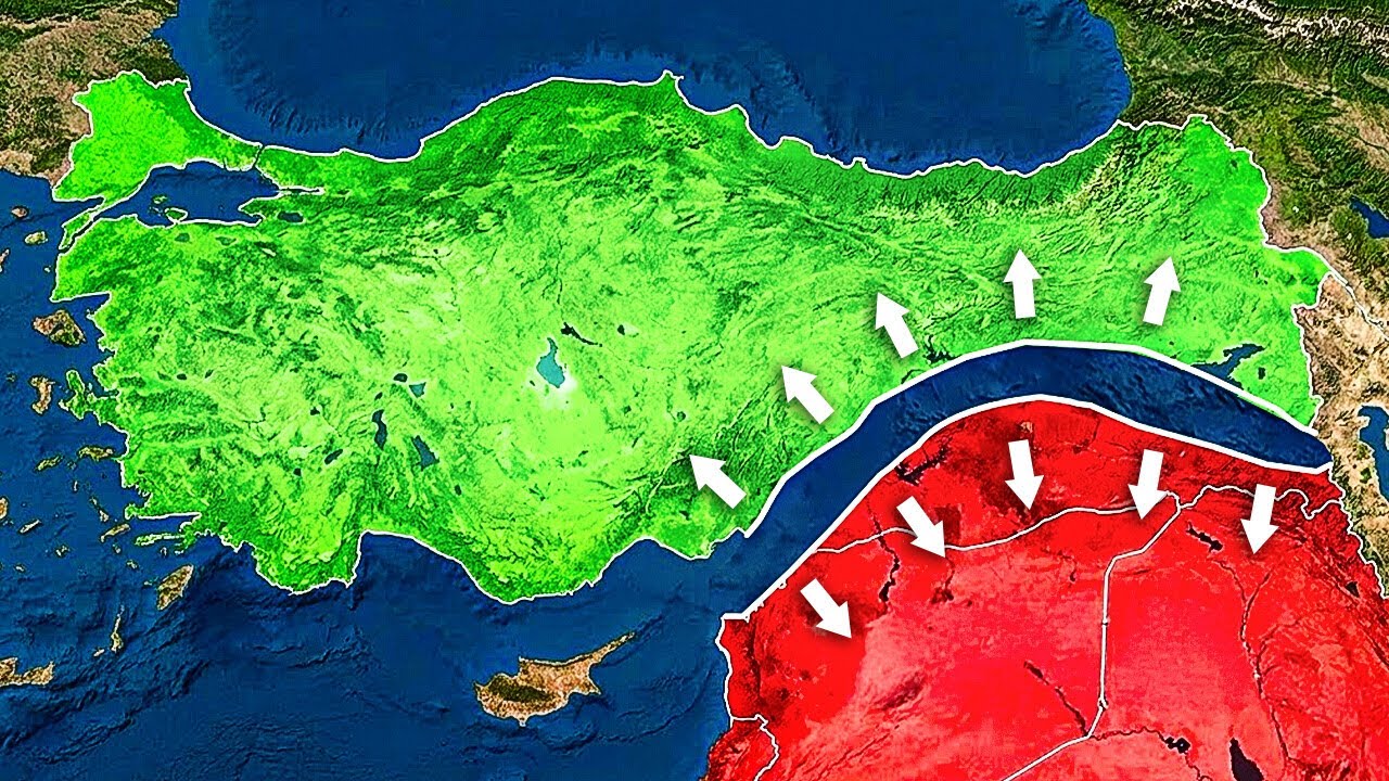 Turkey Is Breaking Apart: The Giant Fault Lines Visible from Orbit
