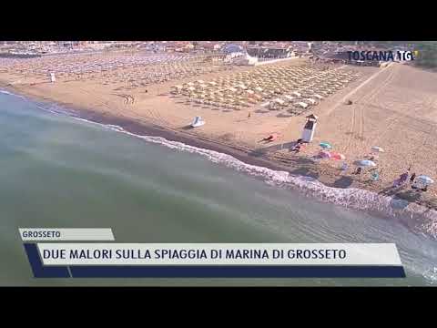 2021-06-26 GROSSETO - DUE MALORI SULLA SPIAGGIA DI MARINA DI GROSSETO
