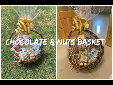 How to make Chocolate and nuts basket | Gift ideas | Chocolates
