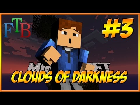 Minecraft Clouds of Darkness | Hardcore Skyblock | FTB | 1.7.10 | EP3 - Mini-Endermen!