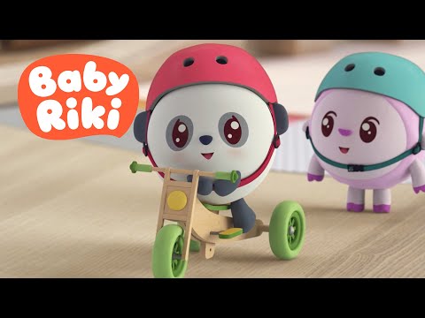 BabyRiki RO - Milu învață să meargă cu bicicleta | Desene animate dublate în română pentru copii