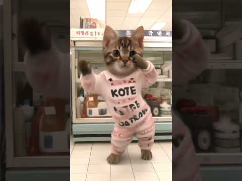 cat dance #cat #cute #dance #0060