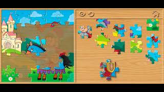 🐴 Knight on Horseback Puzzle - Jigsaw Puzzles for Kids Walkthrough