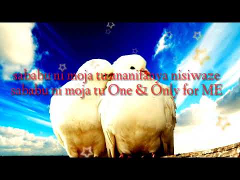 Baby Madaha & Belle 9 --Sababu ni Moja( lyrics video )