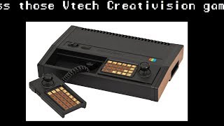 Guess those Vtech Creativision games! ~~++SPECIAL~~++