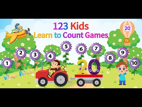 123 Kids Learn to Count Games Video