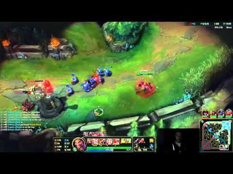 How to harass on Turret as Draven