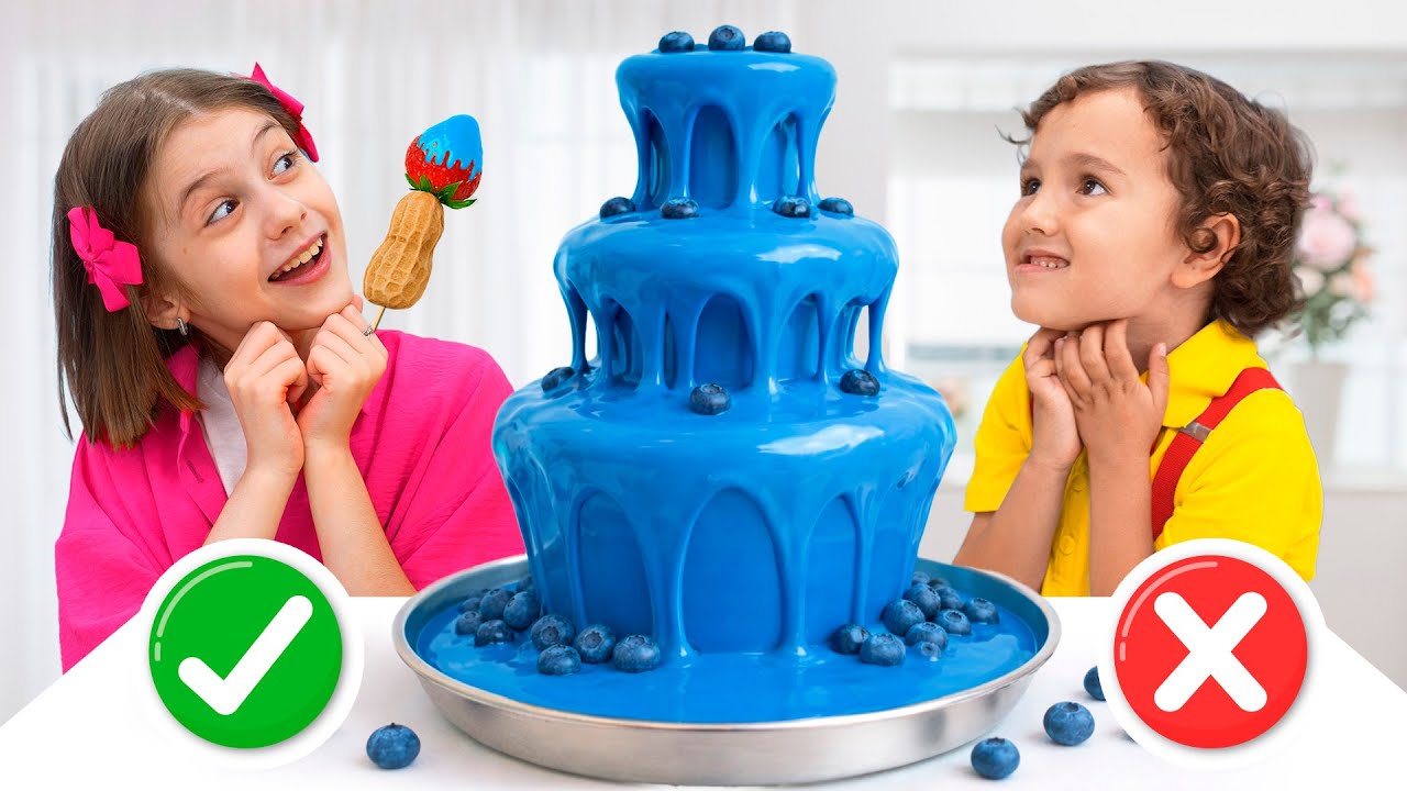 Eva and Kids learn the importance of healthy food