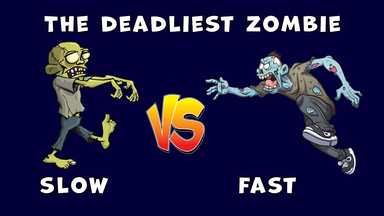 Why Slower Zombies Are Deadlier