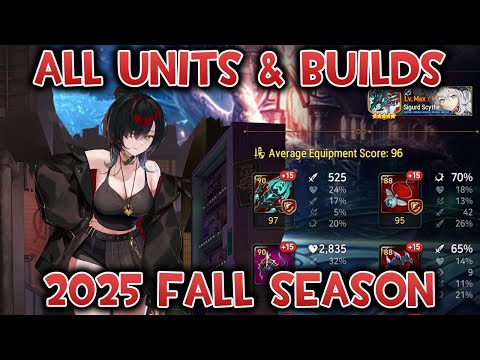 Epic Seven - Fall 2025 Season Builds! - Account Overview
