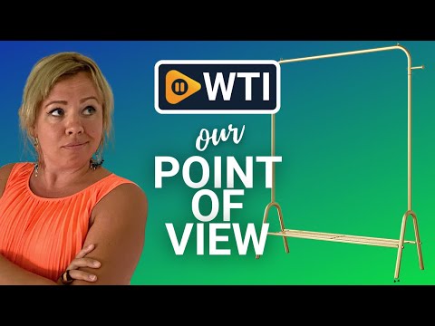Gold Clothing Rack - WTI product video review