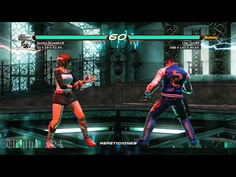 L7 82_7 Asuka Kazama ( Uchiha x24 ) vs (Law_fury93) Law - Tekken 6 PS3 Online