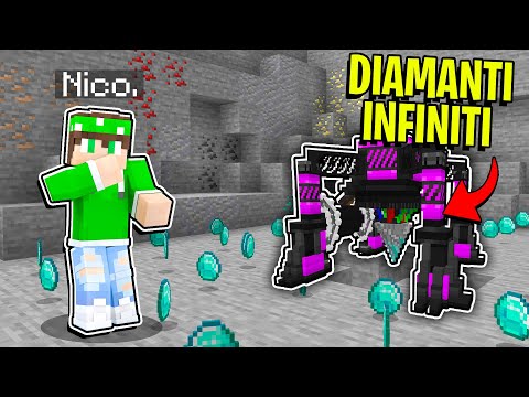 HO COSTRUITO LA FABBRICA INFINITA DI *DIAMANTI* - Minecraft ITA