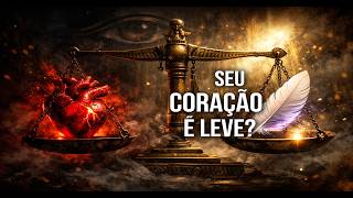 O CORAÇÃO E A PENA: O MISTÉRIO QUE DECIDE SEU DESTINO