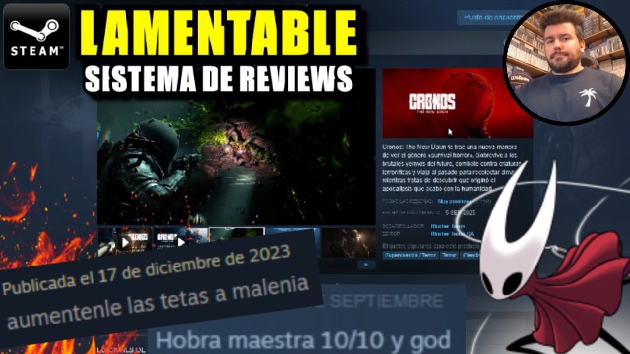 STEAM y su lamentable SISTEMA DE REVIEWS ❌