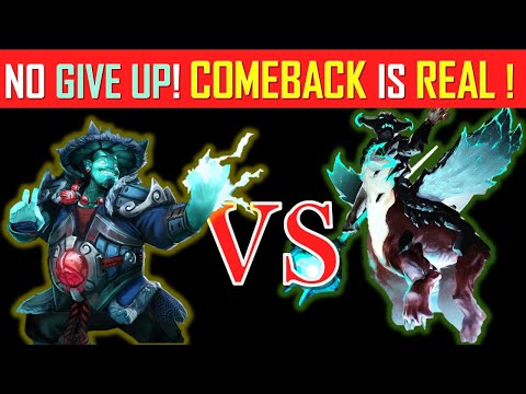 Storm Spirit vs Outworld Devourer - Don't GIVE UP! Comeback is REAL! [Dota 2]