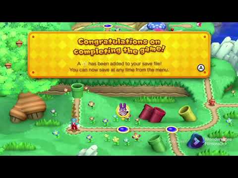 New Super Mario Bros. U Deluxe All 5 Stars.