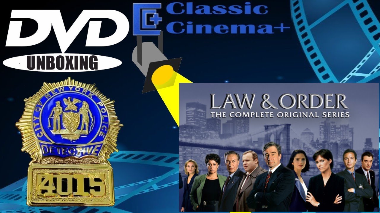 Unboxing Law & Order: The Complete Original Series DVD Collection