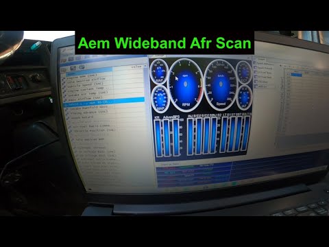 Hp Tuners MPVI2 Pro Link and AEM Wideband X series How to Setup To Log Data