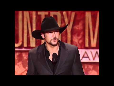 Tim McGraw Wins Top Male Vocalist - ACM Awards 2000