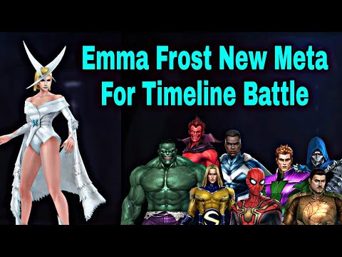 Emma Frost T3 Timeline Battle Guide With New Uniform And Emma Frost PVP Meta? - Marvel Future Fight