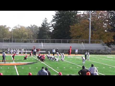 2017 MM Regional Game  - Patriots vs NE Ohio Ginn Elite (Isaac #28 with the Assist Tackle 2)