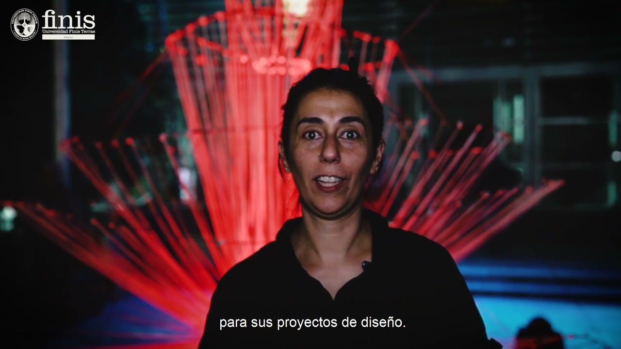 Instalación “Atmósferas lumínicas”, Escuela de Diseño Finis Terrae